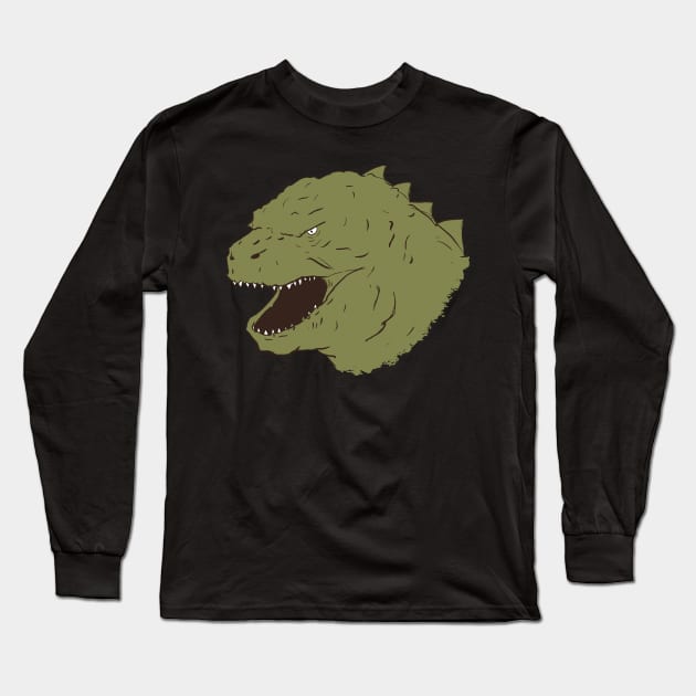Godzilla 2014 Godzilla Long Sleeve T Shirt TeePublic